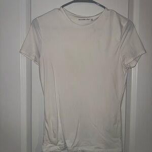 Abercrombie & Fitch Cream Tee